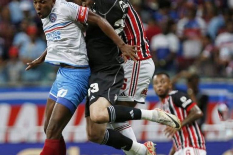 São Paulo venceu o Bahia por 1 a 0