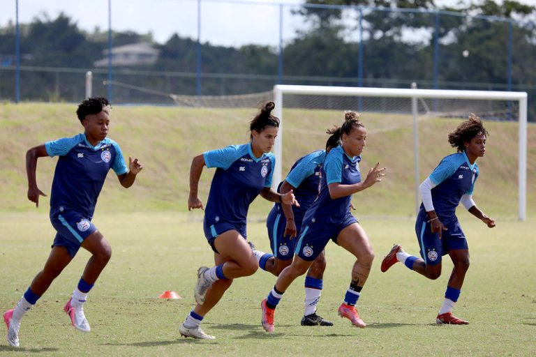 Bahia estreia no Brasileirão Feminino diante do São Paulo. Foto: Felipe Oliveira/EC Bahia