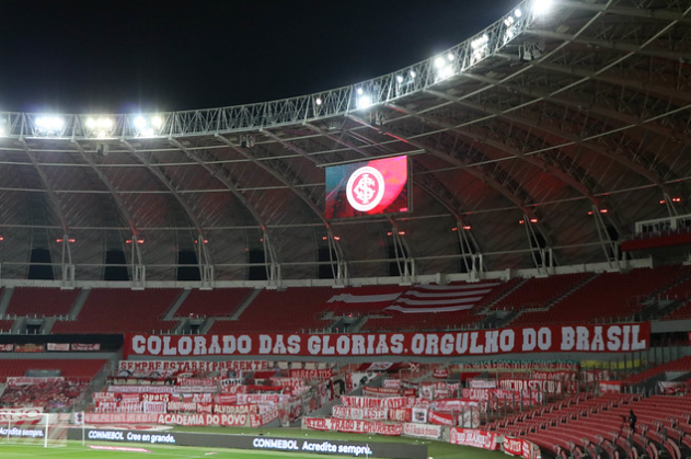 Beira-Rio, estádio do Internacional, sem público