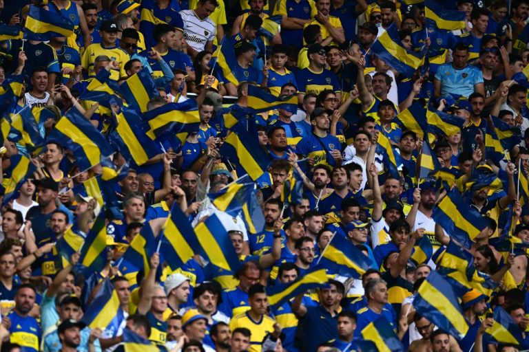 Torcida do Boca na final da Libertadores