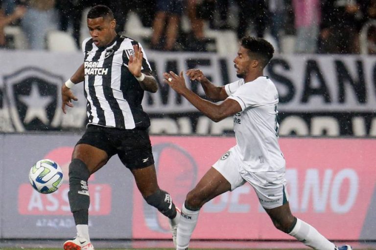 Botafogo e Goiás jogaram no Nilton Santos