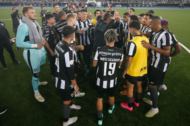 Jogadores do Botafogo