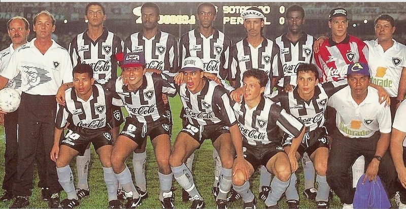 Time do Botafogo campeão da Copa Conmebol 1993