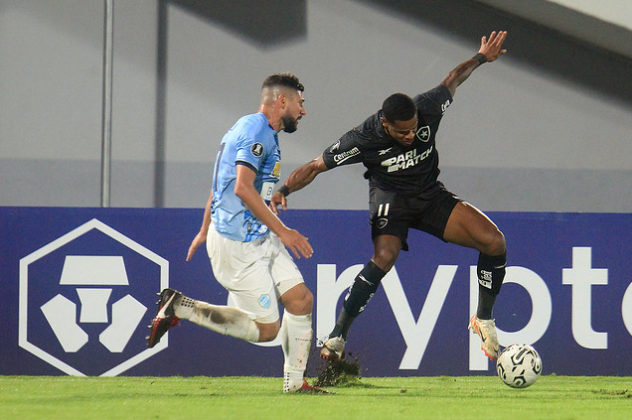 Júnior Santos em Aurora x Botafogo