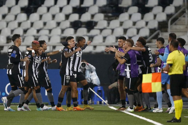 Jogadores do Botafogo