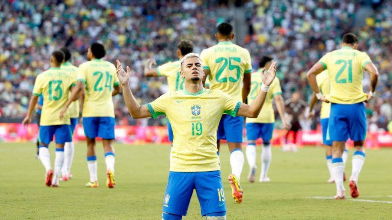 Andreas Pereira abriu o placar para o Brasil (Foto: Divulgação / Alamy)