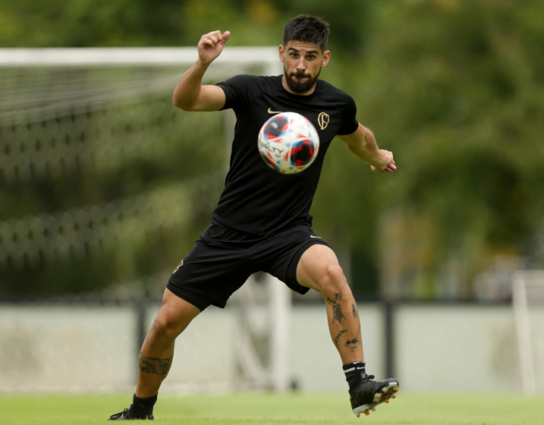 Bruno Méndez está suspenso na estreia do Corinthians na Libertadores de 2023