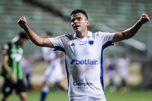 Bruno Rodrigues, atacante do Cruzeiro