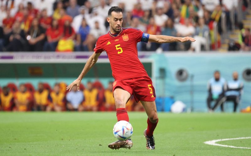 Sergio Busquets, volante da Espanha