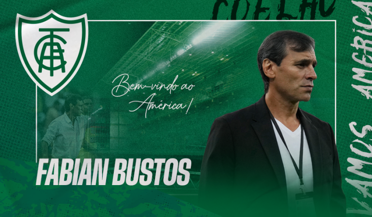 Fabián Bustos assume o América-MG