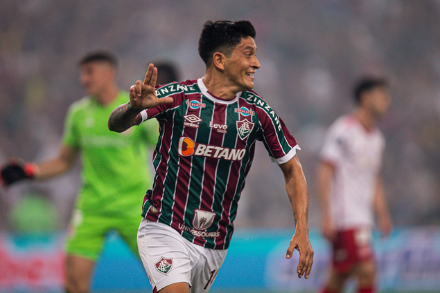 Germán Cano, atacante do Fluminense