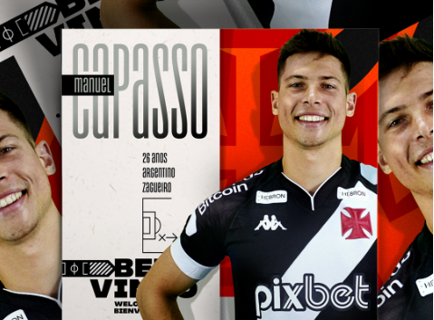 Manuel Capasso, zagueiro do Vasco