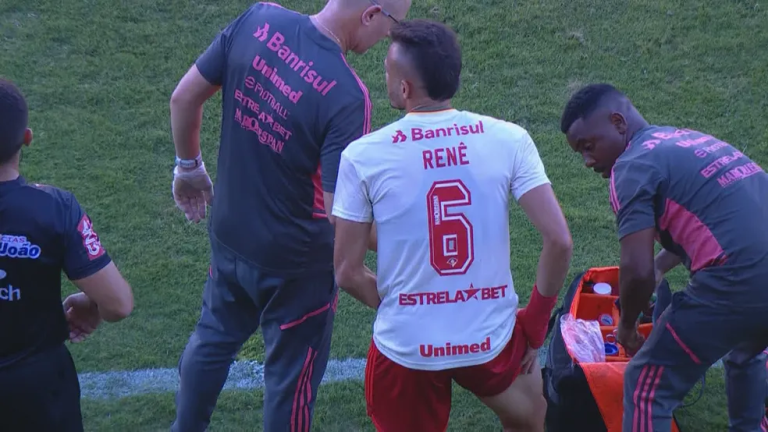 Maurício e Renê sentem dores durante empate no primeiro jogo da semifinal e serão reavaliados