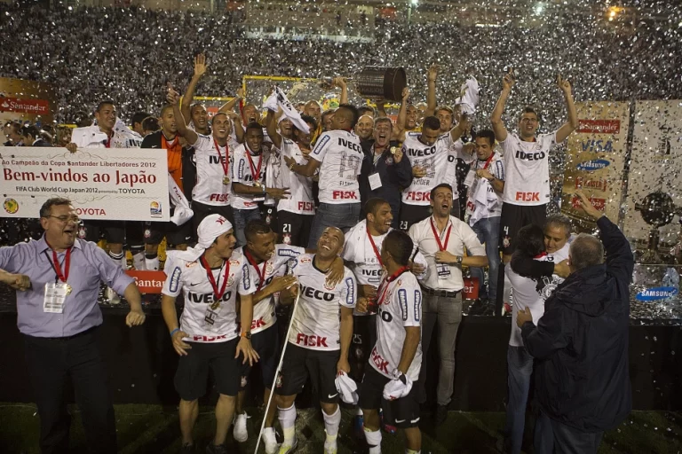 Corinthians campeão da Libertadores 2012. Foto: Daniel Augusto Jr./Ag. Corinthians