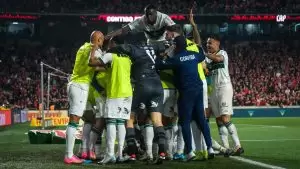 Jogadores do Coritiba durante Athletiba na Arena da Baixada