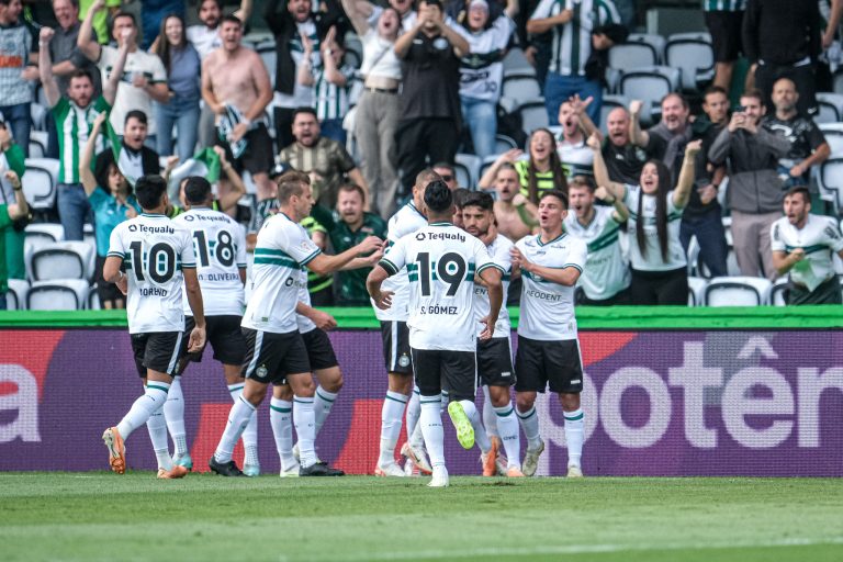 Jogadores do Coritiba