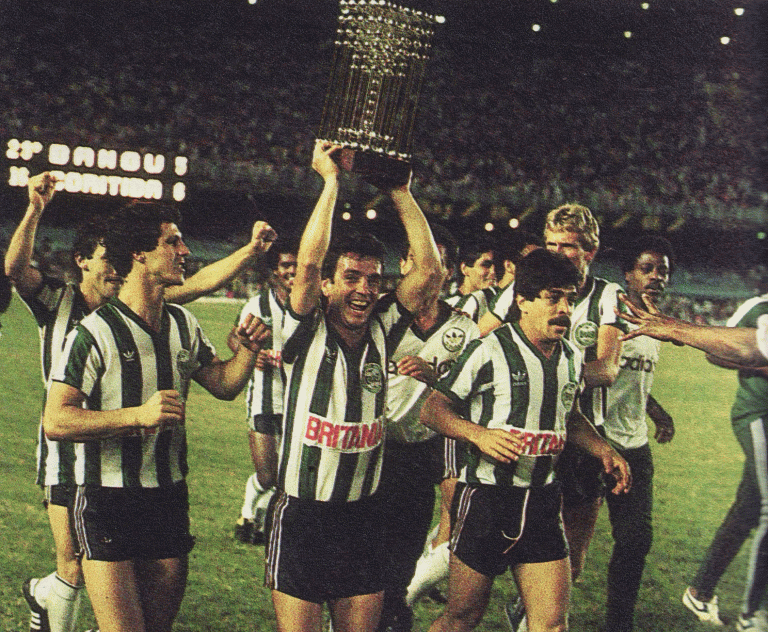 Coritiba conquistou o Brasileirão de 1985.