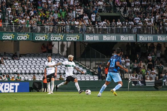 Coritiba e Londrina se enfrentaram na última quarta (15). Foto: Reprodução/Coritiba FC