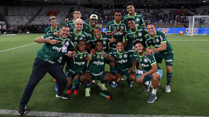João Paulo Sampaio e jogadores revelados pelo Palmeiras
