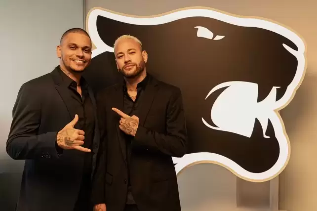 Cris Guedes e Neymar, presidentes da FURIA na Kings League