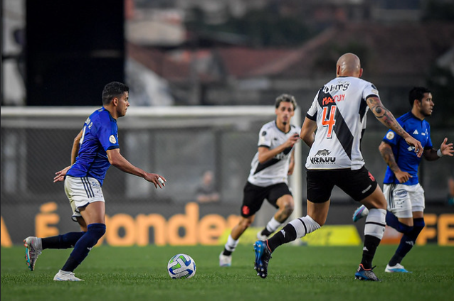 Lance em Vasco x Cruzeiro