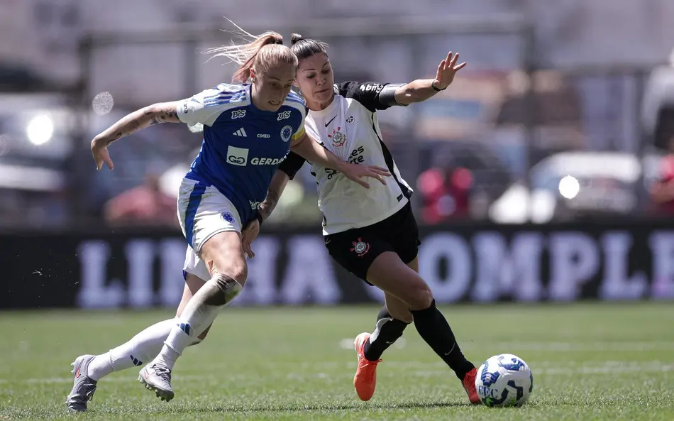 Cruzeiro x Corinthians no Brasileirão Feminino 2025