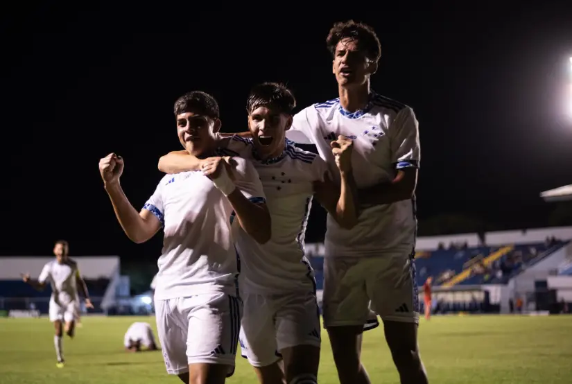 Jogadores do Cruzeiro na Copinha 2025