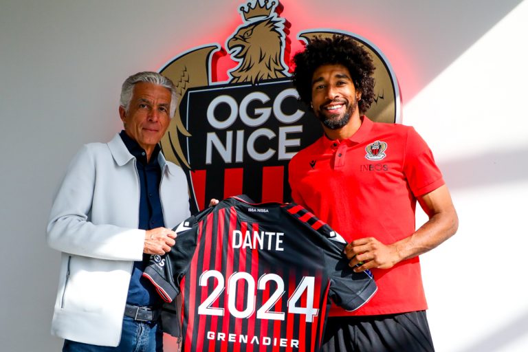 Dante, jogador do Nice.