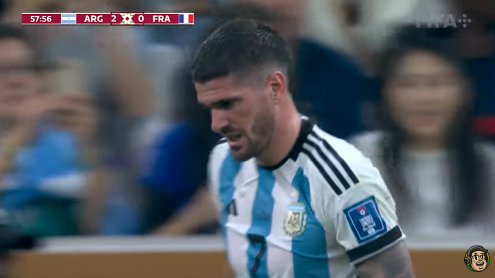 Rodrigo De Paul, volante da Argentina