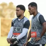 Athletic no treino antes de partida do Campeonato Brasileiro Série B