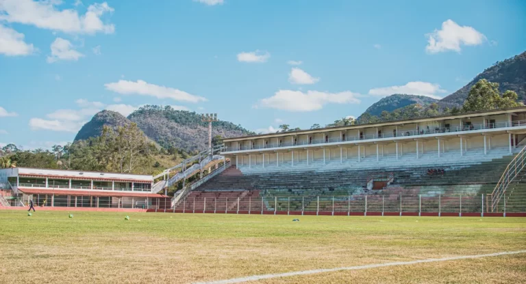 Estádio José Olímpio da Rocha, do Real Noroeste, no Espírito Santo. Foto: Breno Bonfá