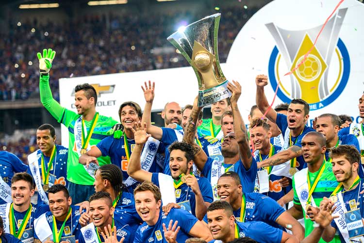 Cruzeiro venceu pela última vez o Brasileirão em 2014