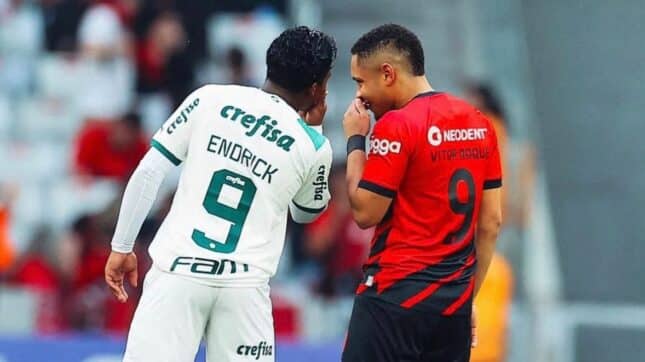 Endrick e Vitor Roque