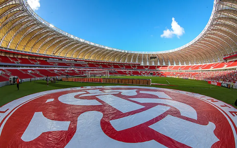 Beira-Rio, Rio Grande do Sul: capacidade para 50.848 pessoas - Foto: Jefferson Bernardes/AFP