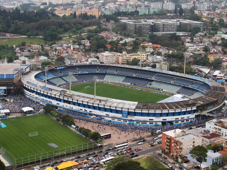 Todos os estádios que receberam Grêmio x Caxias; veja quem leva a melhor em cada um deles