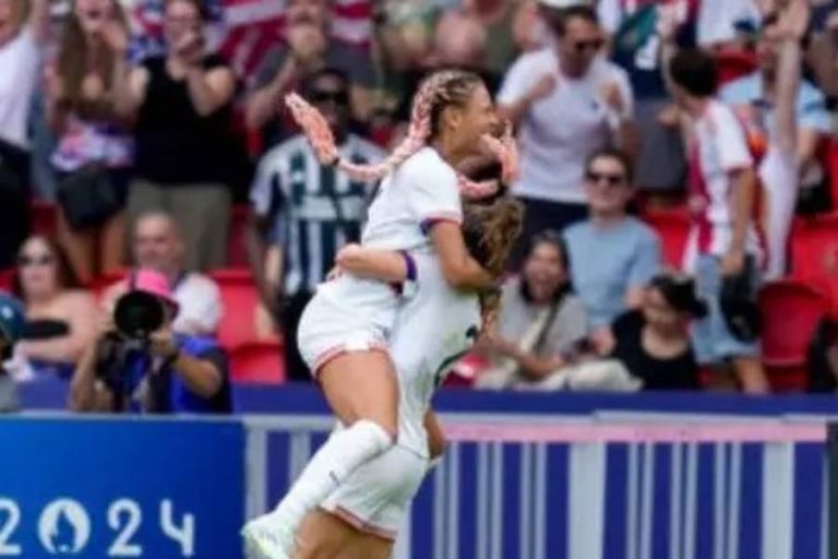 EUA no futebol feminino da Olimpíada