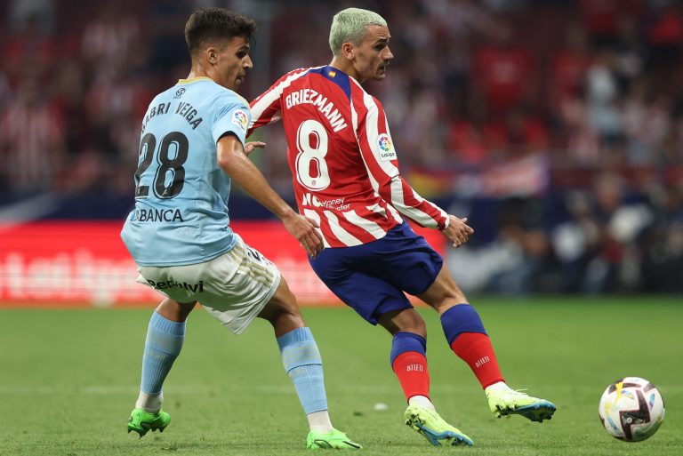 Celta de Vigo x Atlético de Madrid.