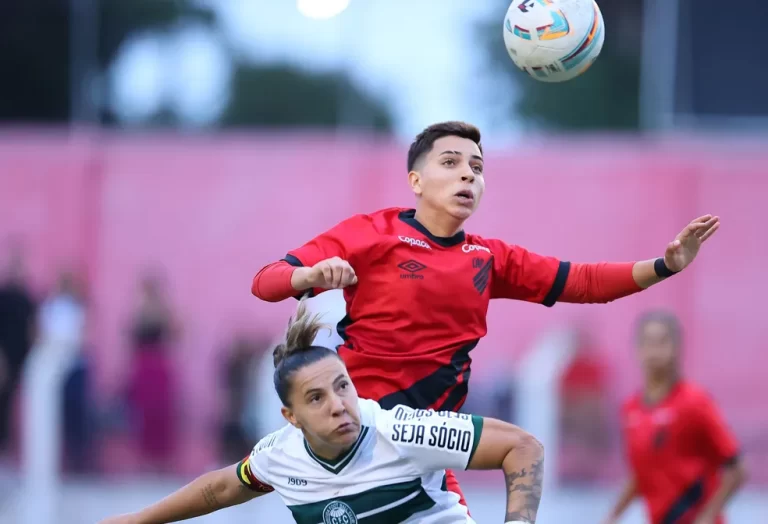 Athletico-PR x Coritiba no Paranaense Feminino 2023. Foto: Gustavo Oliveira/athletico.com.br