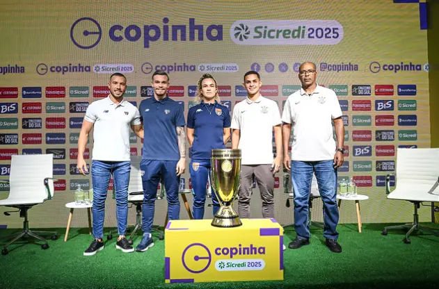 Cerimonial da final da Copinha 2025