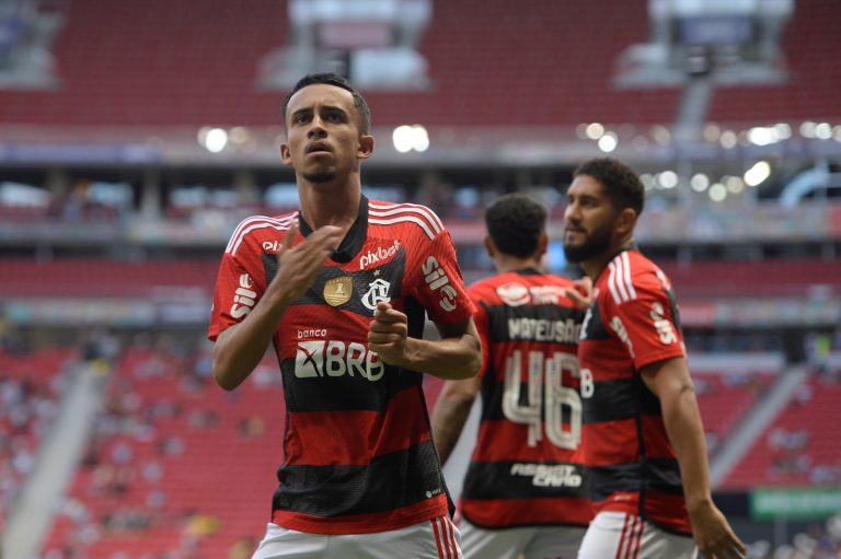 Matheus Gonçalves, atacante do Flamengo