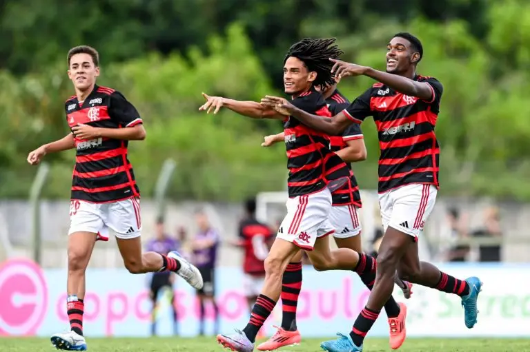 Jogadores do Flamengo na Copinha 2025