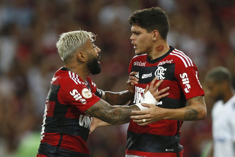 Ayrton Lucas Flamengo Gabriel Barbosa