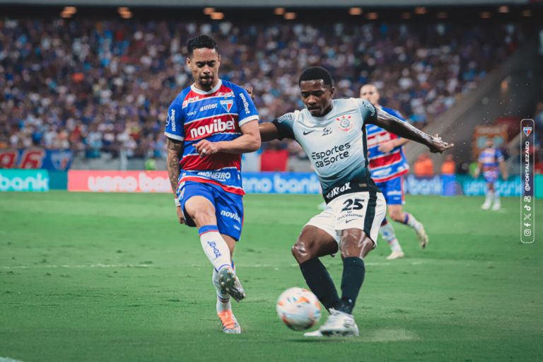 Yago Pikachu e Cacá em Fortaleza x Corinthians