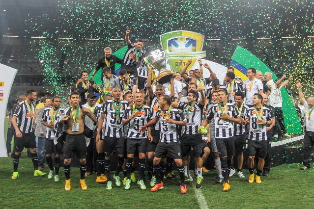 Time do Atlético-MG campeão da Copa do Brasil de 2014