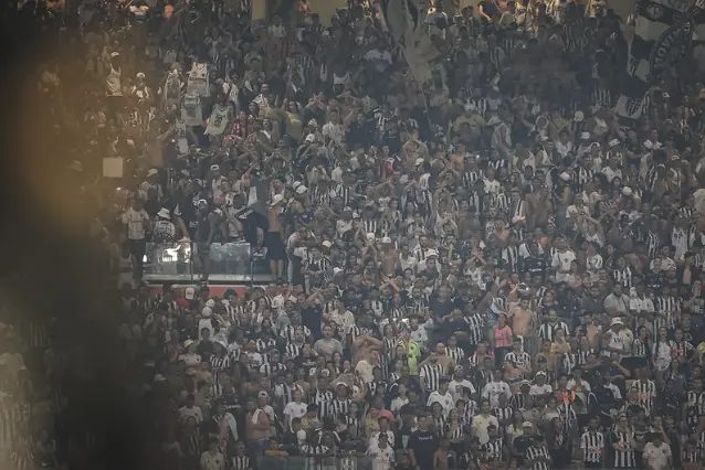 Torcida do Atlético-MG, no Mineirão