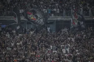 Torcida do Atlético-MG no estádio do Mineirão