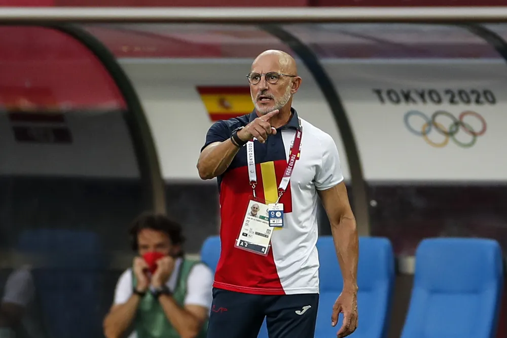 Luis de la Fuente Castillo é o técnico da seleção da Espanha nas Olimpíadas