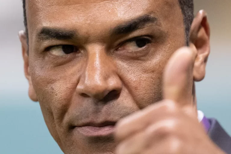 Cafu, ex-lateral da Seleção, durante a Copa do Mundo do Catar