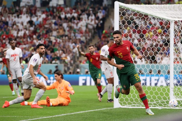 Portugal goleou a Suíça e avançou às quartas de final da Copa do Mundo