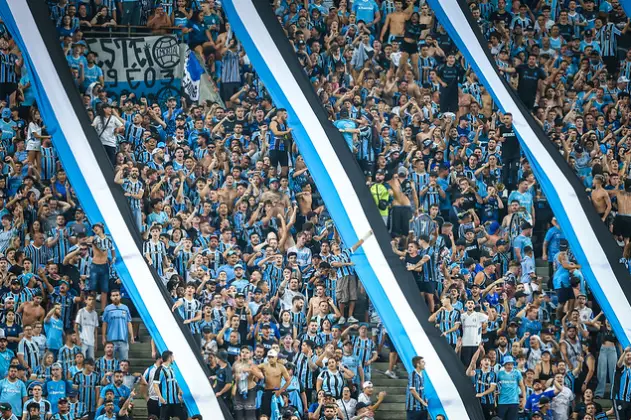 Torcida do Grêmio na Arena